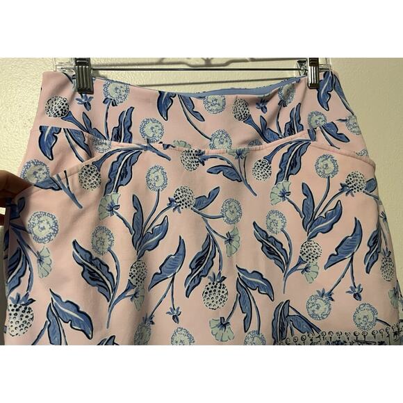 Lilly Pulitzer Luxletic Skort Womens Sz 4 Pink Tropics Monica Golf Floral Skirt - Picture 2 of 11
